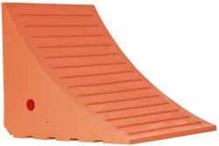 Value Collection - 14-1/2" Wide x 14-1/2" High x 17" Deep, Urethane Wheel Chock - Type I - Apex Tool & Supply