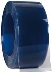 Value Collection - Clear Smooth Standard Dock Curtain Strips - 8" Wide x 150' Long x 0.08" Thick, Vinyl - Apex Tool & Supply