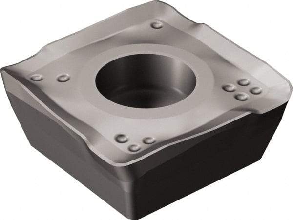 Sandvik Coromant - 490R08T316 PM Grade 1130 Carbide Milling Insert - AlTiCrN Finish, 3.3mm Thick, 8.5mm Inscribed Circle - Apex Tool & Supply