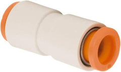 SMC PNEUMATICS - 16mm OD, Brass/Polybutylene Push-to-Connect Union - 145 Max psi - Apex Tool & Supply