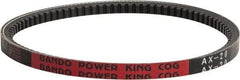 Bando - Section BX, 21/32" Wide, 75" Outside Length, V-Belt - Rubber Compound, Black, Classic Cogged, No. BX72 - Apex Tool & Supply