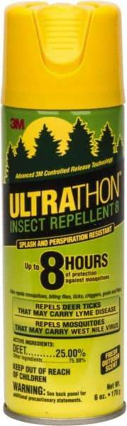3M - 6 oz 25% DEET Aerosol Spray - For Biting Flies, Fleas, Gnats, Mosquitos, Ticks - Apex Tool & Supply