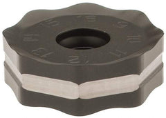 Seco - ONMU090520 M12 Grade MP2500 Carbide Milling Insert - TiCN/Al2O3 Finish, 0.228" Thick, 0.866" Inscribed Circle - Apex Tool & Supply