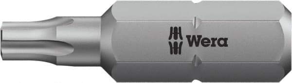Wera - 1/4" Drive, Pentalobe Screwdriver Bit - 1" OAL - Apex Tool & Supply