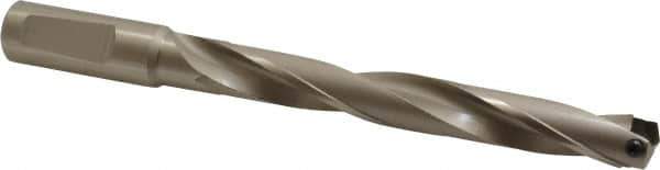 Guhring - 16.5 to 16.99mm Diam, 122.1mm Max Depth, 3/4" Shank Diam, 148mm Flute, 198mm OAL, Replaceable Tip Drill - HT 800 WP Insert, Series 4109 - Apex Tool & Supply
