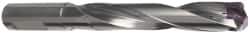 Guhring - 23.49mm Diam, 121.9mm Max Depth, 25mm Shank Diam, 217mm OAL, Replaceable Tip Drill - HT 800 WP Insert, Series 4108 - Apex Tool & Supply
