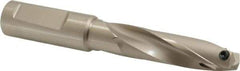 Guhring - 0.65 to 0.669" Diam, 54.1mm Max Depth, 3/4" Shank Diam, 80mm Flute, Replaceable Tip Drill - HT 800 WP Insert, Series 4107 - Apex Tool & Supply