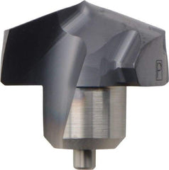 Kennametal - Series KenTIP, 14.5mm Diam Grade KCP15 140° Replaceable Drill Tip - Carbide, AlTiN Finish, S Seat Size - Apex Tool & Supply