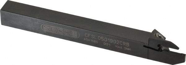 Seco - CFSL, Left Hand Cut, 1/2" Shank Height x 1" Shank Width, Indexable Turning Toolholder - 5" OAL, LC.. 1902.. Insert Compatibility, Series Multi-Directional Turning (MDT) - Apex Tool & Supply