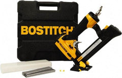 Stanley Bostitch - 1/2" Crown, 20 Gauge, 100 Staple Capacity Power Stapler - 1/4" Inlet, 70 to 120 psi Air Pressure, Includes Carrying Case - Apex Tool & Supply