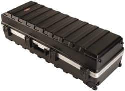 SKB Corporation - 16" Wide x 12-3/8" High, Utility Case - Black, Polypropylene - Apex Tool & Supply