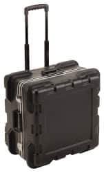 SKB Corporation - 12-1/8" Wide x 7-3/4" High, Handle Case - Black, Polypropylene - Apex Tool & Supply