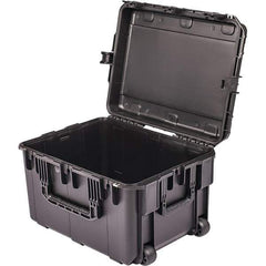SKB Corporation - 19-1/2" Wide x 15-5/8" High, Clamshell Hard Case - Black, Polystyrene - Apex Tool & Supply