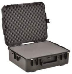 SKB Corporation - 17" Wide x 10-1/2" High, Molded Case - Black, Polypropylene - Apex Tool & Supply