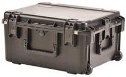 SKB Corporation - 17" Wide x 10-1/2" High, Molded Case - Black, Polypropylene - Apex Tool & Supply