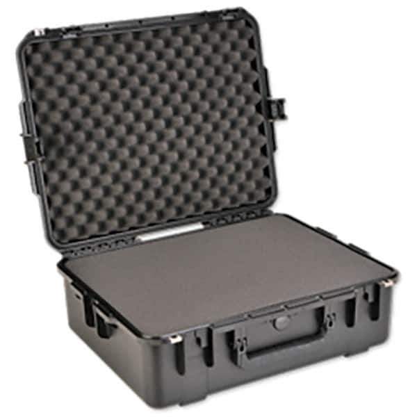 SKB Corporation - 19-1/2" Wide x 8-55/64" High, Clamshell Hard Case - Black, Polystyrene - Apex Tool & Supply