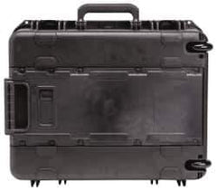SKB Corporation - 15-1/2" Wide x 10" High, Molded Case - Black, Polypropylene - Apex Tool & Supply
