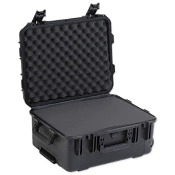 SKB Corporation - 16-3/4" Wide x 9-53/64" High, Clamshell Hard Case - Black, Polystyrene - Apex Tool & Supply