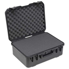 SKB Corporation - 15-1/2" Wide x 7-7/8" High, Clamshell Hard Case - Black, Polystyrene - Apex Tool & Supply