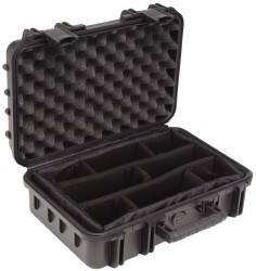 SKB Corporation - 10" Wide x 5-1/2" High, Molded Case - Black, Polypropylene - Apex Tool & Supply