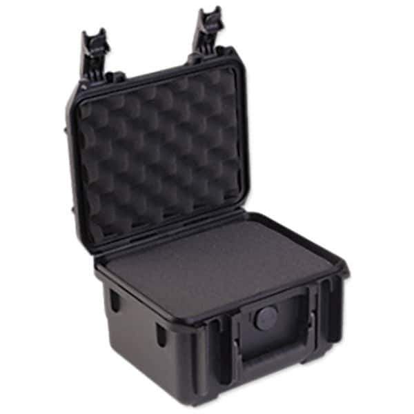 SKB Corporation - 9-1/2" Wide x 6-1/8" High, Clamshell Hard Case - Black, Polystyrene - Apex Tool & Supply
