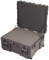 SKB Corporation - 25" Wide x 15" High, Roto Case - Black, Polypropylene - Apex Tool & Supply