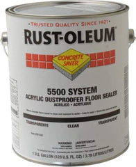 Rust-Oleum - 1 Gal Can Semi Gloss Clear Sealer - <100 g/L VOC Content - Apex Tool & Supply