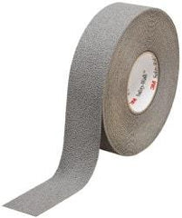 3M - Gray Solid Color Anti-Slip Vinyl Tape - 2" Wide x 60' Long - Apex Tool & Supply
