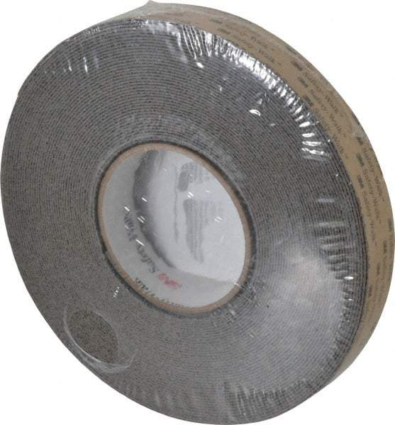 3M - Gray Solid Color Anti-Slip Vinyl Tape - 1" Wide x 60' Long - Apex Tool & Supply