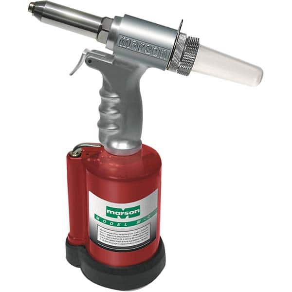 Marson - Air Riveters Riveter Type: Pneudraulic Riveter Open End Rivet Capacity: 1/4 - Apex Tool & Supply