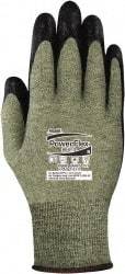 Ansell - Size XL, Neoprene Coated Kevlar, Flame Resistant Gloves - Kevlar Lined, 12 cal/Sq cm Max Arc Protection, ANSI S11.11, NFPA70E & CGSB 155.20-2000 - Apex Tool & Supply