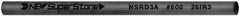 Value Collection - Round Ceramic Finishing Stick - 50mm Long x 3mm Wide, 600 Grit - Apex Tool & Supply