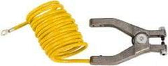 Justrite - Drum Bondwires End Style: Hand Clamp + " Terminal Length (Feet): 10.00 - Apex Tool & Supply