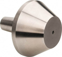 Riten - 5MT Taper, 1-1/2 to 2-3/4" Point Diam, Hardened Tool Steel Lathe Bull Nose Point - 1-5/8" OAL - Apex Tool & Supply
