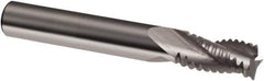 Guhring - 5/8", 1-1/4" LOC, 5/8" Shank Diam, 3-1/2" OAL, 3 Flute, Solid Carbide Square End Mill - Single End, Uncoated, Spiral Flute, 30° Helix, Right Hand Cut, Right Hand Flute, Series 3184 - Apex Tool & Supply