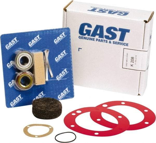 Gast - Air Actuated Motor Accessories Type: Repair Kit For Use With: 6AM-NRV-7A & 6AM-NRV-7B - Apex Tool & Supply