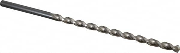 Walter-Titex - 8.5mm 130° 2-Flute High Speed Steel Extra Length Drill Bit - Apex Tool & Supply