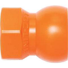 Coolant Hose System Component - 1/2″ Inside Diameter System-3/8″ Flare Nut Adapter (Pack of 4) - Apex Tool & Supply