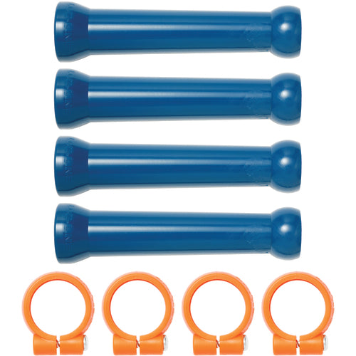 Coolant Hose System Kit - 1/2″ Inside Diameter System-1/2″ Extended Element Kit Contains 4 Extended Elements w/Clamps - Apex Tool & Supply