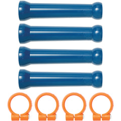 Coolant Hose System Kit - 1/2″ Inside Diameter System-1/2″ Extended Element Kit Contains 4 Extended Elements w/Clamps - Apex Tool & Supply