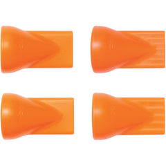 Coolant Hose System Assortment - 1/2″ Inside Diameter System-1/2″ Flat Nozzle Assortment Contains 1 each of Flat Slot 80, Flat Slot 125, Flat Hole 5 & Flat Hole 7 Nozzles - Apex Tool & Supply