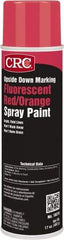 CRC - 20 fl oz Red Marking Paint - 700' Coverage, Lead Free Formula, 528 gL VOC - Apex Tool & Supply