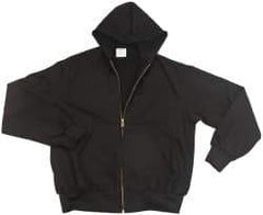 PRO-SAFE - Size XL General Purpose Jacket - Black, Cotton, Zipper Closure - Apex Tool & Supply