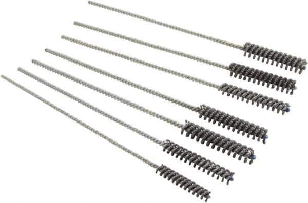 Brush Research Mfg. - 1/4" Bore Diam, 240 Grit, Silicon Carbide Flexible Hone - Apex Tool & Supply