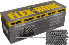 Brush Research Mfg. - 6" to 6-1/2" Bore Diam, 240 Grit, Boron Carbide Flexible Hone - Fine, 17-1/2" OAL - Apex Tool & Supply