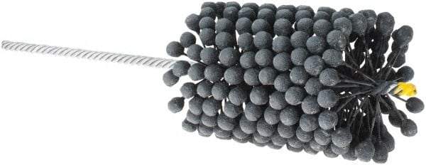 Brush Research Mfg. - 3" to 3-1/4" Bore Diam, 400 Grit, Silicon Carbide Flexible Hone - Extra Fine, 13-1/2" OAL - Apex Tool & Supply