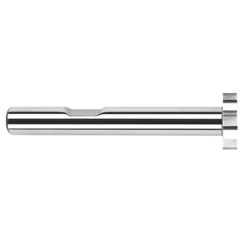 1.0000″ (1″) Cutter Diameter × 0.0780″ (5/64″) Width Carbide Square Large Diameter Deep Keyseat Cutter, 12 Flutes - Exact Industrial Supply