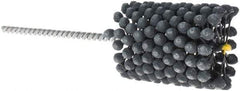 Brush Research Mfg. - 1-7/8" to 2-1/8" Bore Diam, 400 Grit, Silicon Carbide Flexible Hone - Extra Fine, 8" OAL - Apex Tool & Supply