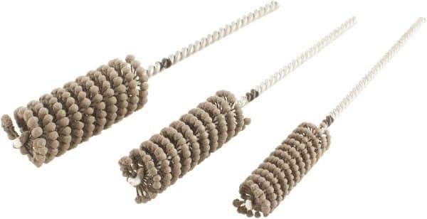 Brush Research Mfg. - 29mm Bore Diam, 320 Grit, Aluminum Oxide Flexible Hone - Apex Tool & Supply