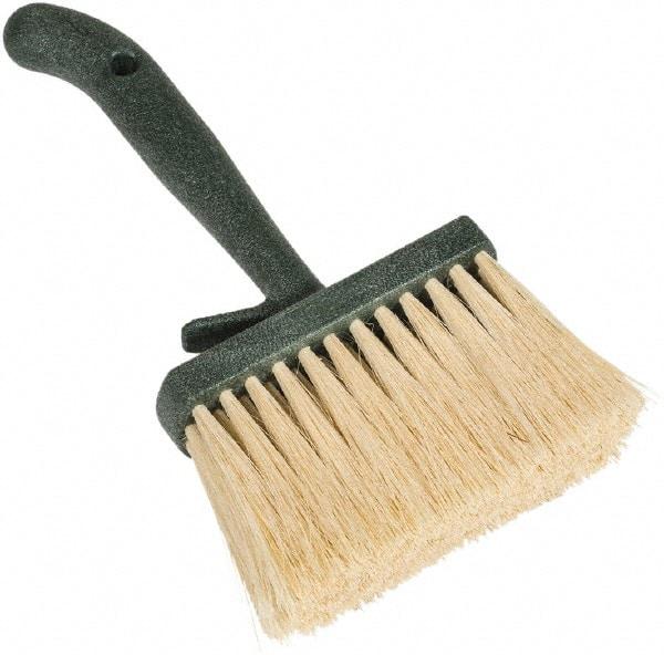SEYMOUR-MIDWEST - Tampico Surface Preparation Coating Brush - 3-1/2" Bristle Length, 6" Wide, Plastic Block, Ergonomic Plastic Handle - Apex Tool & Supply